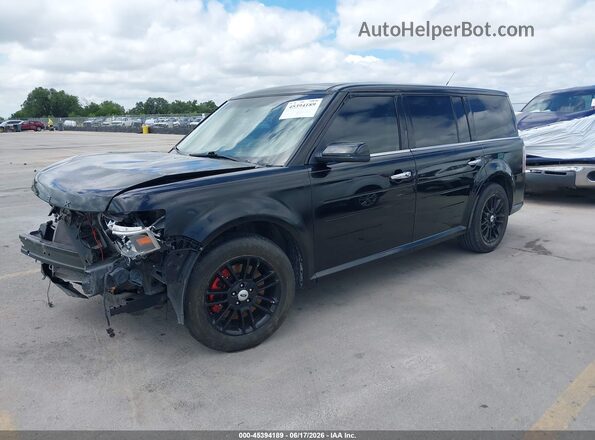 2FMGK5C81JBA03640 2018 FORD FLEX Black Передня ліва чверть