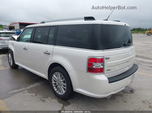 2FMGK5C81KBA11643 2019 FORD FLEX Белый Задняя левая четверть