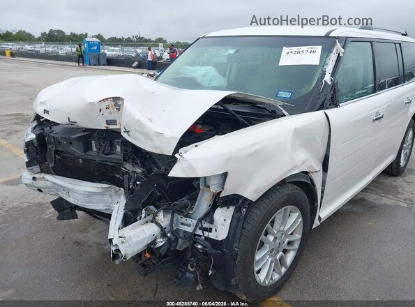 2FMGK5C81KBA11643 2019 FORD FLEX Белый Вид спереди