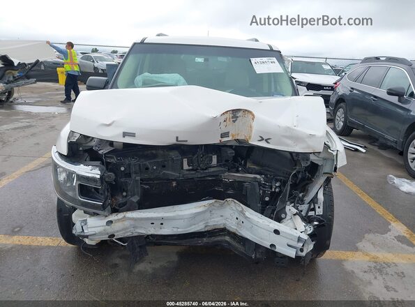 2FMGK5C81KBA11643 2019 FORD FLEX Белый Вид задней части салона