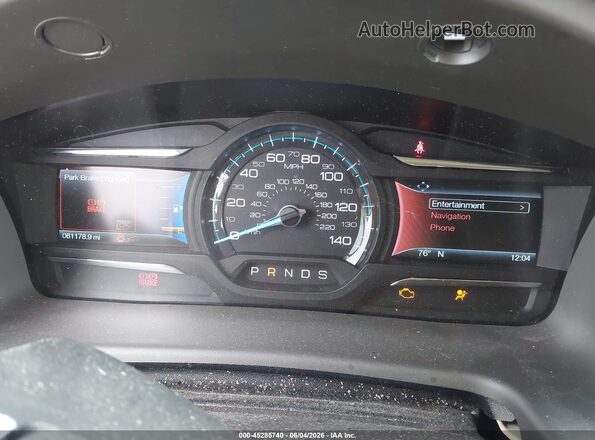 2FMGK5C81KBA11643 2019 FORD FLEX Белый Вид задних сидений