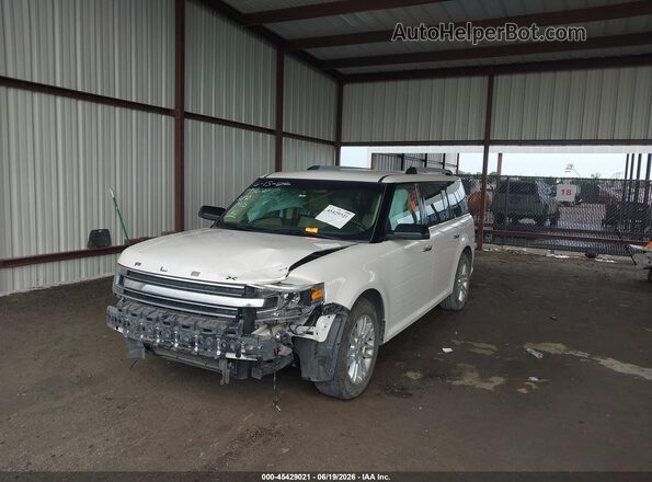 2FMGK5C81KBA22299 2019 FORD FLEX White Առջևի ձախ երեք քառորդ տեսարան
