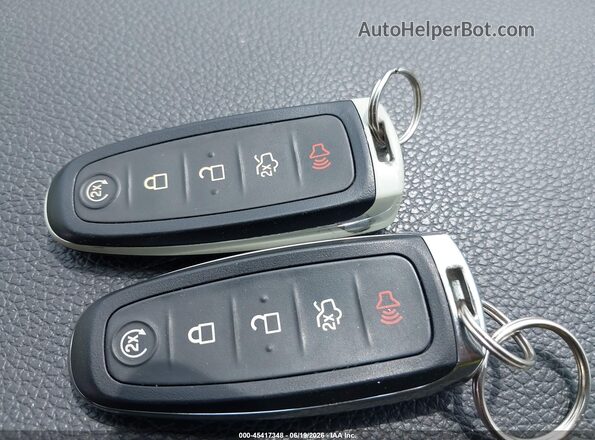2FMGK5C82HBA00384 2017 FORD FLEX Gray წინა პანელის ხედი