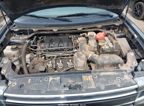 2FMGK5C82HBA00384 2017 FORD FLEX Gray უკანა ხედი