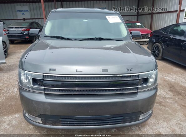 2FMGK5C82HBA00384 2017 FORD FLEX Gray ხელსაწყოთა პანელის ხედი