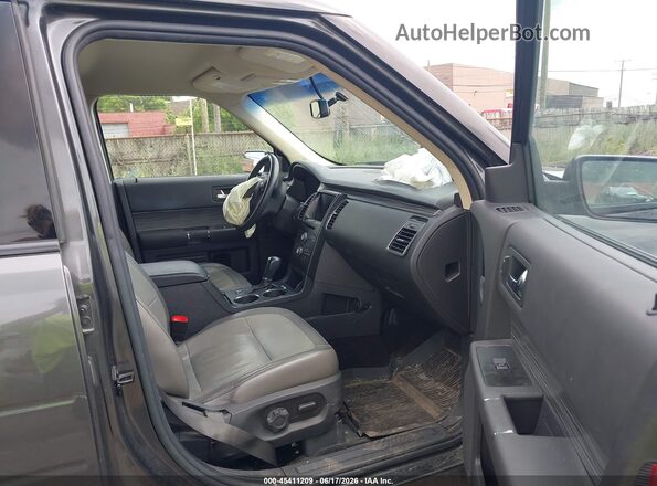 2FMGK5C82JBA03582 2018 FORD FLEX Gray Vista interior delantera
