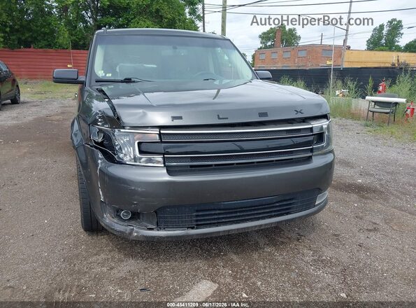 2FMGK5C82JBA03582 2018 FORD FLEX Gray Vista frontal