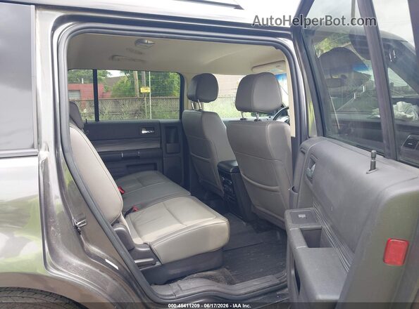 2FMGK5C82JBA03582 2018 FORD FLEX Gray Vista de la etiqueta del VIN