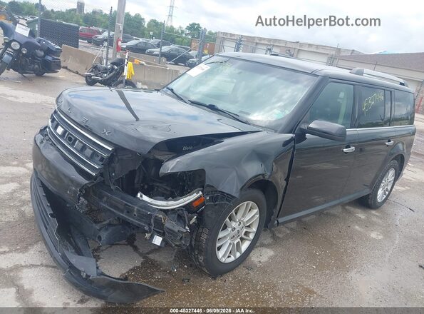 2FMGK5C83KBA09506 2019 FORD FLEX Black წინა მარცხენა ხედი სამი მეოთხედიდან