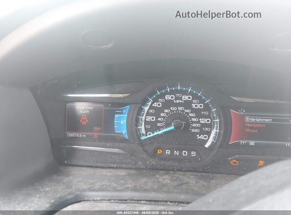 2FMGK5C83KBA09506 2019 FORD FLEX Black უკანა სავარძლების ხედი