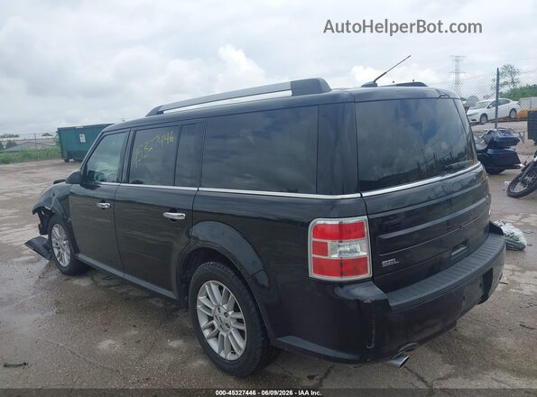 2FMGK5C83KBA09506 2019 FORD FLEX Black უკანა მარცხენა