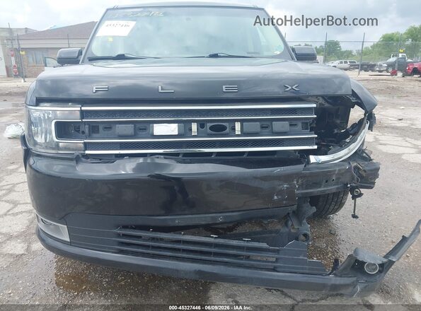2FMGK5C83KBA09506 2019 FORD FLEX Black წინა ხედი