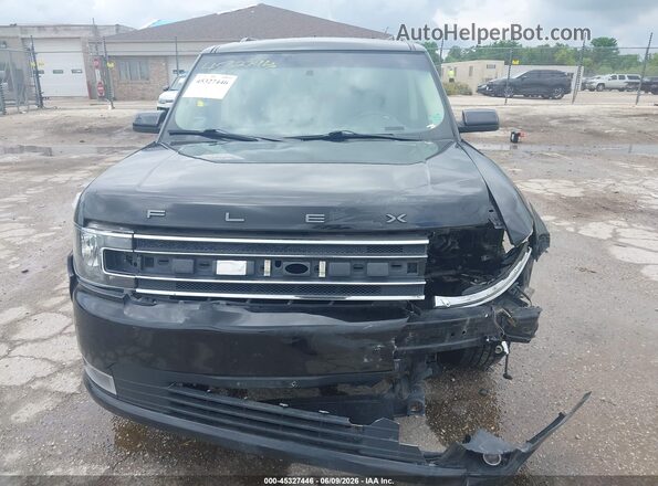 2FMGK5C83KBA09506 2019 FORD FLEX Black ხელსაწყოთა პანელის ხედი