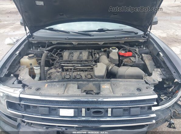 2FMGK5C83KBA09506 2019 FORD FLEX Black უკანა ხედი