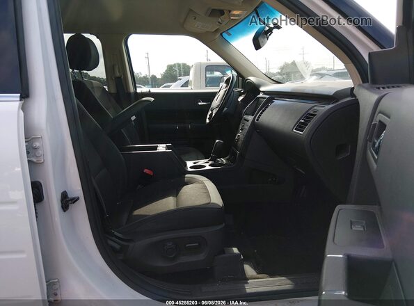 2FMGK5C84JBA03177 2018 FORD FLEX White Սալոնի դիմացի տեսք