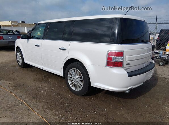2FMGK5C84JBA03177 2018 FORD FLEX White Հետևի ձախ