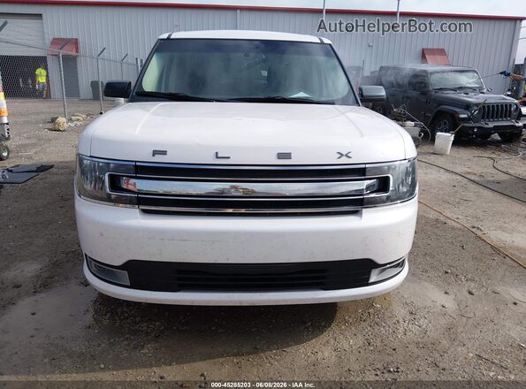 2FMGK5C84JBA03177 2018 FORD FLEX White Սարքավորումների վահանակի տեսք