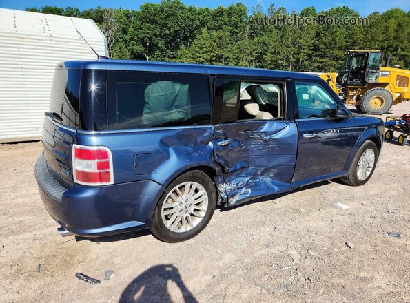 2FMGK5C84KBA02337 2019 FORD FLEX Blue უკანა მარჯვენა