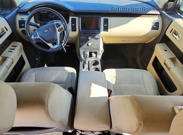 2FMGK5C84KBA02337 2019 FORD FLEX Blue წინა პანელის ხედი