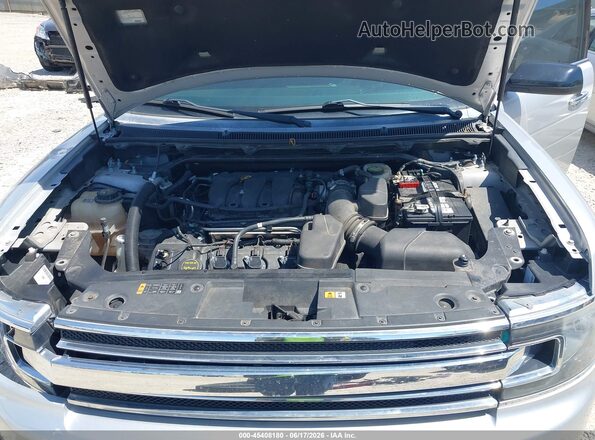 2FMGK5C85GBA10468 2016 FORD FLEX Silver Widok z tyłu