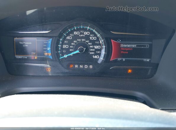 2FMGK5C85GBA10468 2016 FORD FLEX Silver Widok tylnych siedzeń