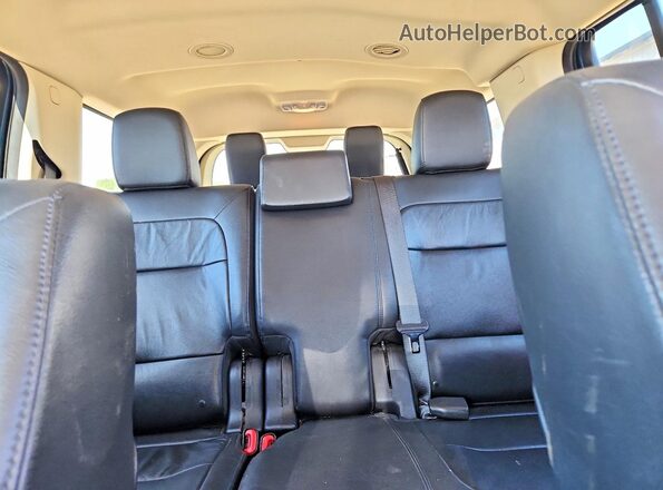 2FMGK5C85GBA19896 2016 FORD FLEX Blue Widok tylnych siedzeń