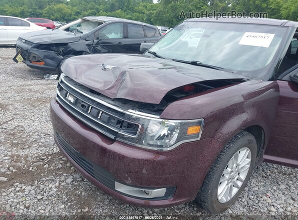 2FMGK5C85KBA30468 2019 FORD FLEX Purple Vista frontal