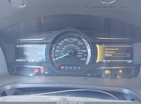 2FMGK5C86GBA24430 2016 FORD FLEX Red Հետևի նստատեղերի տեսք