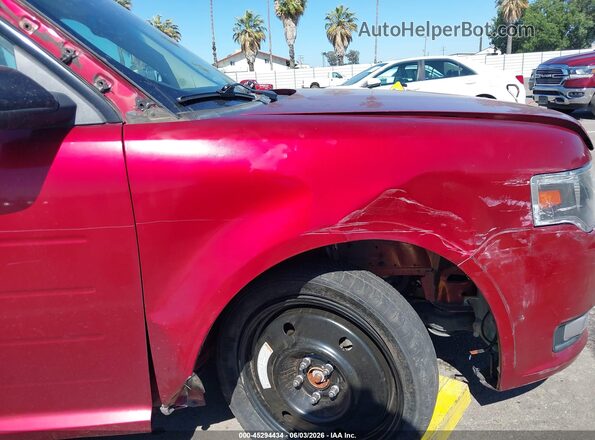 2FMGK5C86GBA24430 2016 FORD FLEX Red 