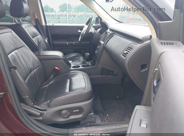 2FMGK5C86JBA01379 2018 FORD FLEX Burgundy Vista interior delantera