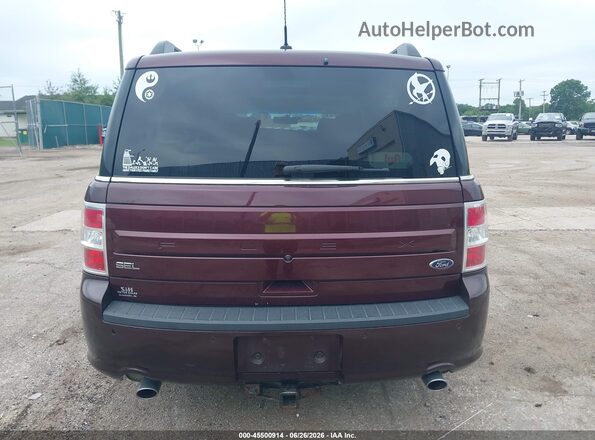 2FMGK5C86JBA01379 2018 FORD FLEX Burgundy 