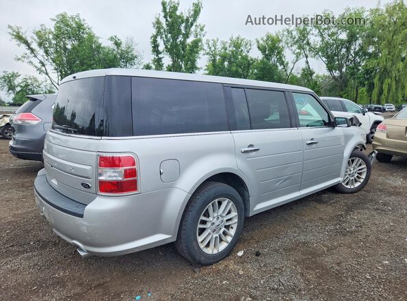 2FMGK5C86KBA09290 2019 FORD FLEX Silver Задня права чверть