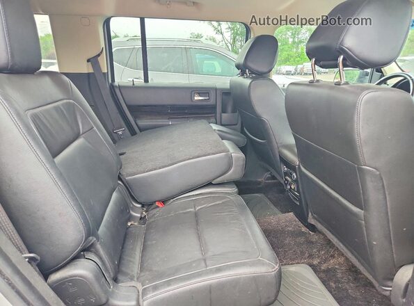 2FMGK5C86KBA09290 2019 FORD FLEX Silver Вид задніх сидінь