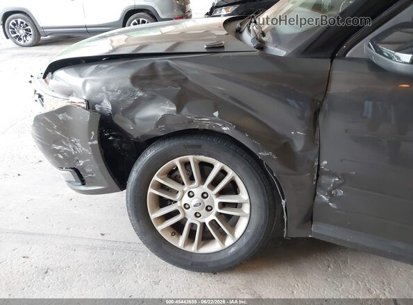 2FMGK5C87JBA08356 2018 FORD FLEX Gray Vista frontal