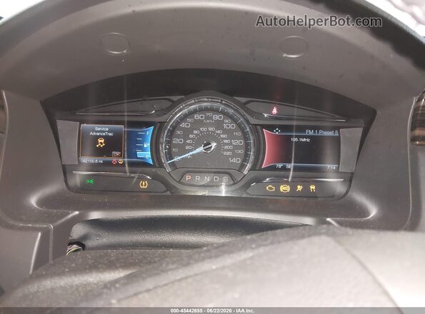 2FMGK5C87JBA08356 2018 FORD FLEX Gray Vista de los asientos traseros