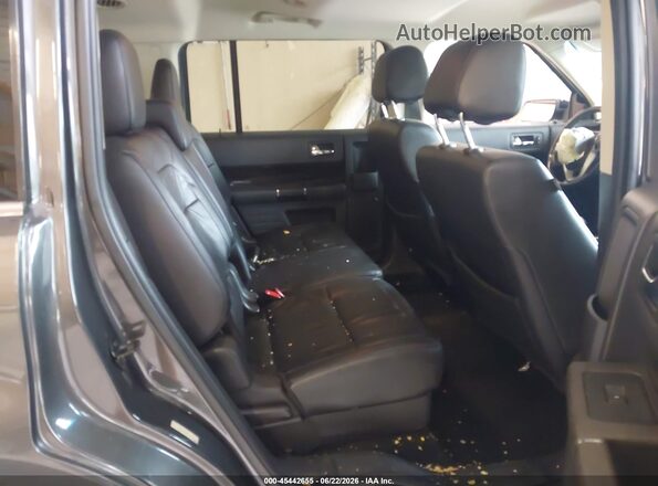 2FMGK5C87JBA08356 2018 FORD FLEX Gray Vista de la etiqueta del VIN