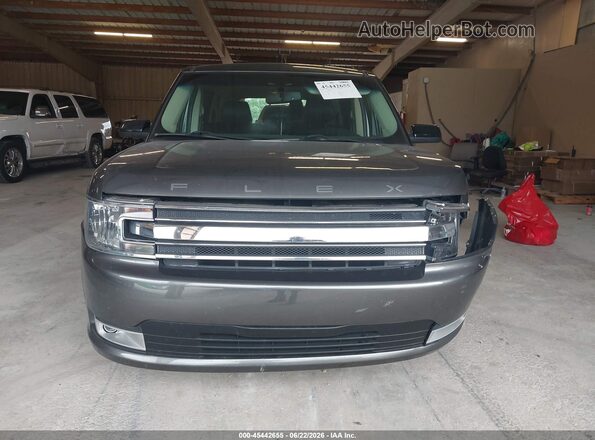 2FMGK5C87JBA08356 2018 FORD FLEX Gray Vista del cuadro de instrumentos