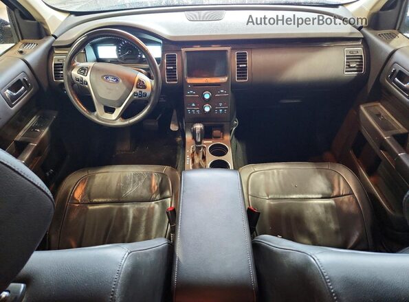 2FMGK5C87KBA26762 2019 FORD FLEX Charcoal Vista del salpicadero
