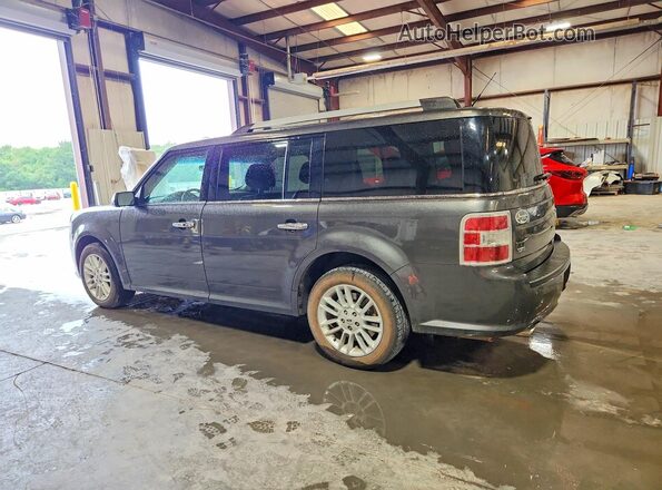 2FMGK5C87KBA26762 2019 FORD FLEX Charcoal Trasero izquierdo