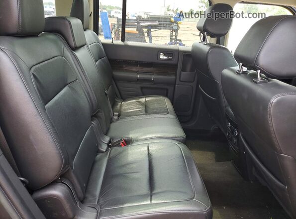2FMGK5C88GBA14529 2016 FORD FLEX Gray უკანა სალონის ხედი