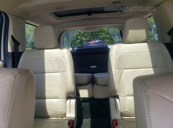 2FMGK5C89GBA09646 2016 FORD FLEX White Հետևի նստատեղերի տեսք