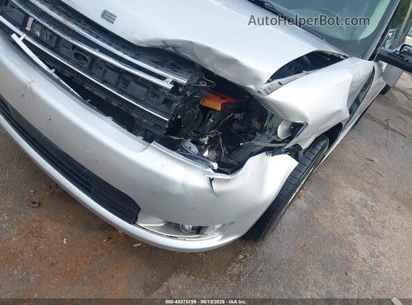 2FMGK5C89HBA06487 2017 FORD FLEX Silver Դիմացի տեսք