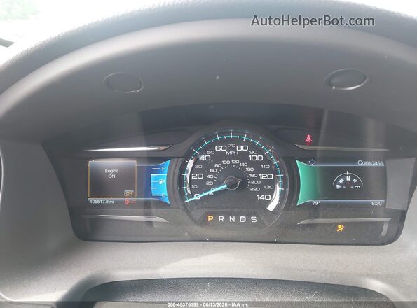 2FMGK5C89HBA06487 2017 FORD FLEX Silver Հետևի նստատեղերի տեսք