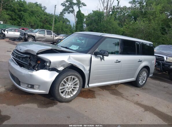 2FMGK5C89HBA06487 2017 FORD FLEX Silver Սալոնի 360 աստիճան տեսք