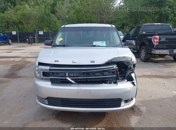 2FMGK5C89HBA06487 2017 FORD FLEX Silver Սարքավորումների վահանակի տեսք