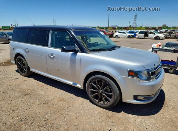 2FMGK5C89KBA10157 2019 FORD FLEX Silver Przód prawy