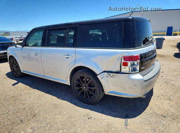 2FMGK5C89KBA10157 2019 FORD FLEX Silver Tył lewy