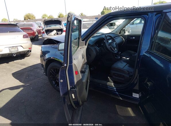 2FMGK5C8XHBA05400 2017 FORD FLEX Blue წინა სალონის ხედი