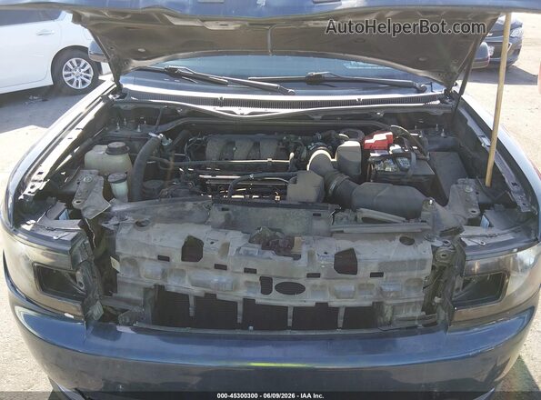 2FMGK5C8XHBA05400 2017 FORD FLEX Blue უკანა ხედი