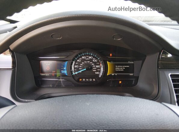 2FMGK5C8XHBA05400 2017 FORD FLEX Blue უკანა სავარძლების ხედი